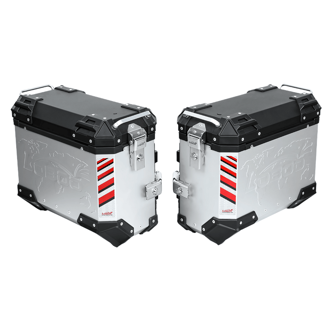 Valises en aluminium LOBOO PIKE TRACKER - Endurrad.com