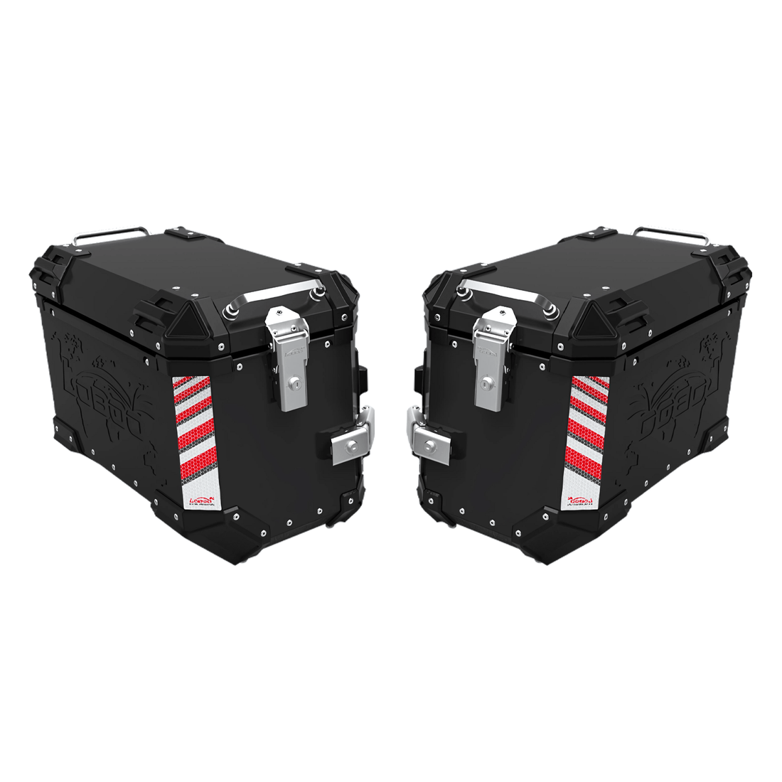 Valises en aluminium LOBOO PIKE TRACKER - Endurrad.com