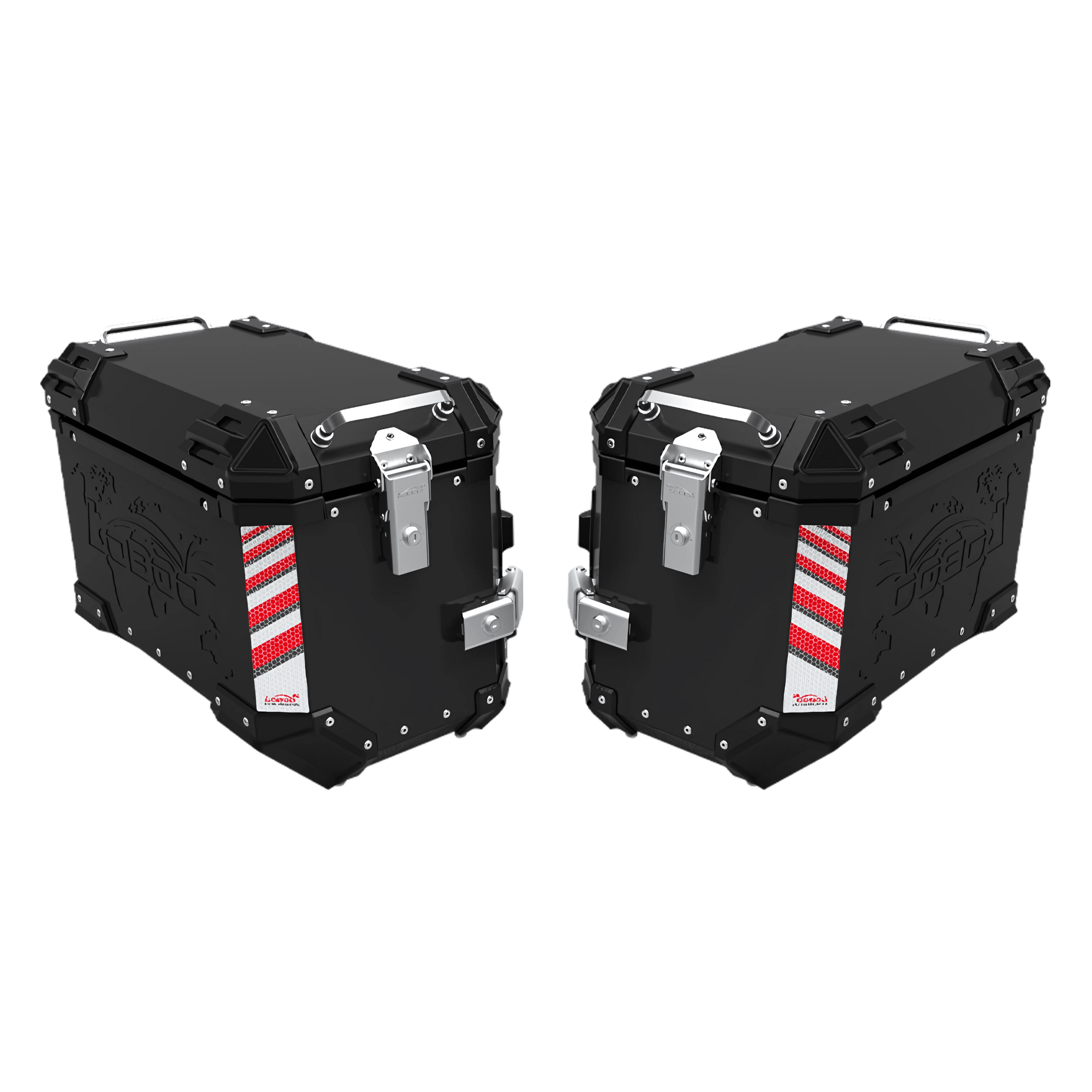 Valises en aluminium LOBOO PIKE TRACKER - Endurrad.com