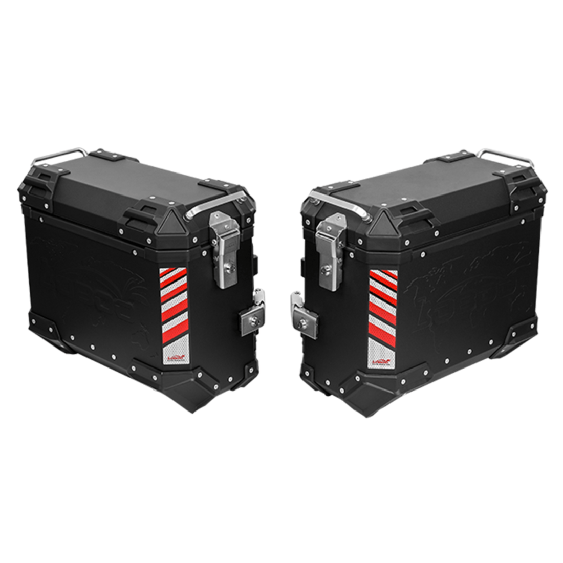 Valises en aluminium LOBOO PIKE TRACKER - Endurrad.com