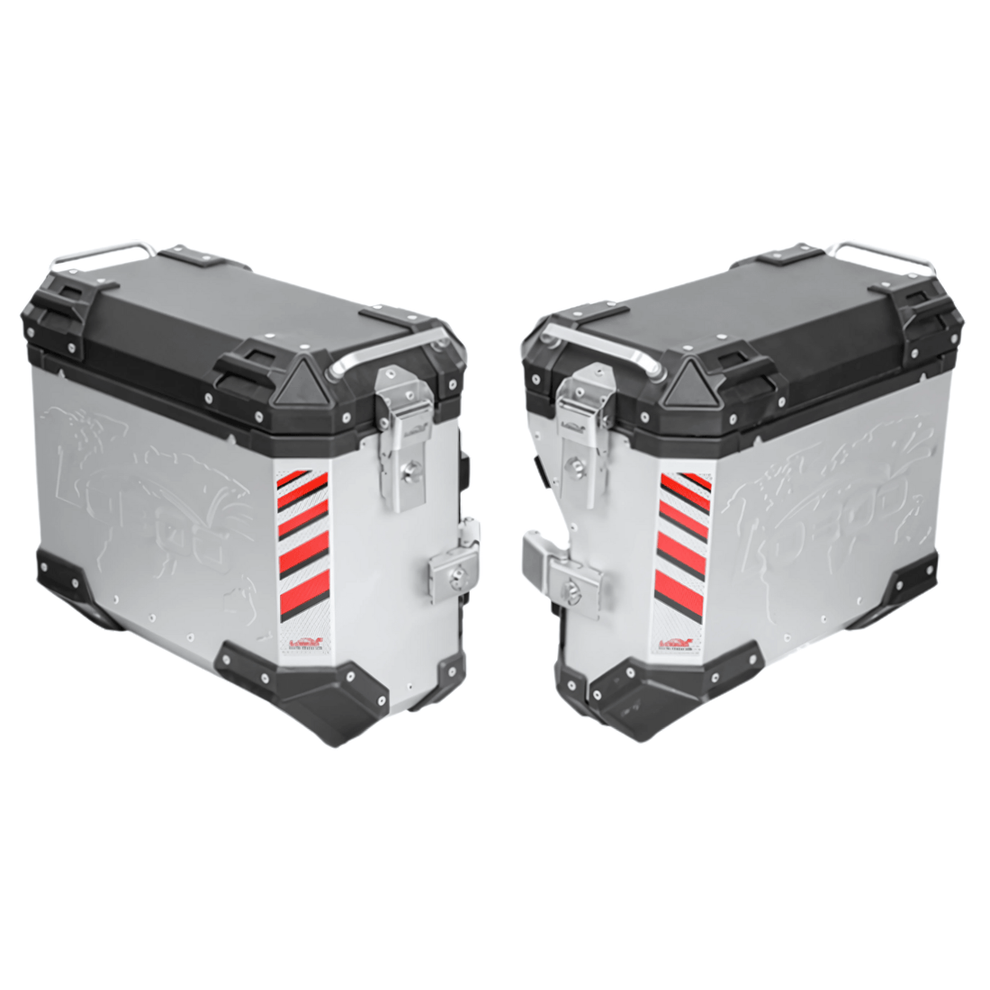Valises en aluminium LOBOO PIKE TRACKER - Endurrad.com