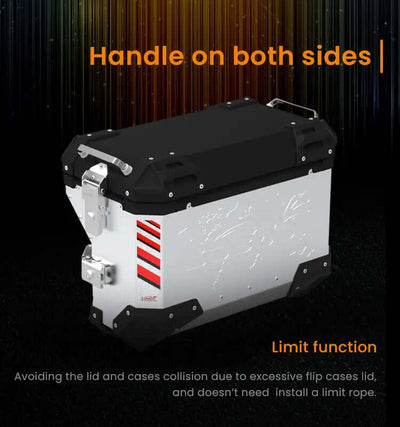 Valises en aluminium LOBOO PIKE TRACKER - Endurrad.com