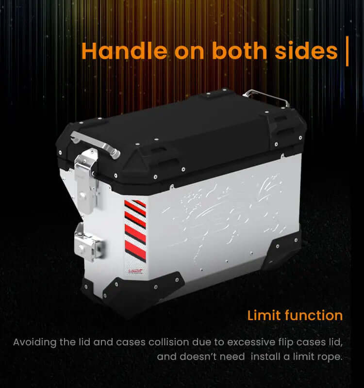 Valises en aluminium LOBOO PIKE TRACKER - Endurrad.com