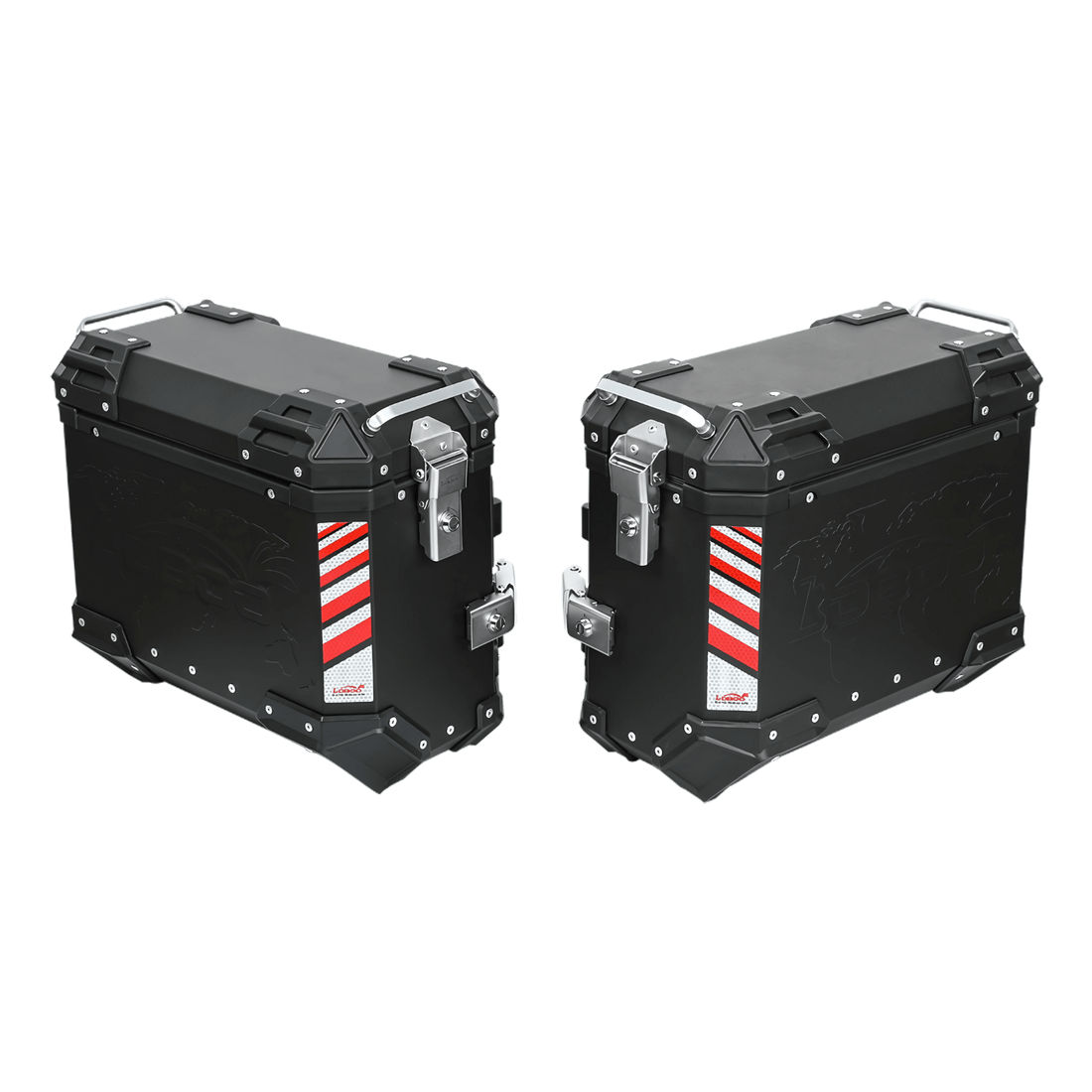 Valises en aluminium LOBOO PIKE TRACKER - Endurrad.com
