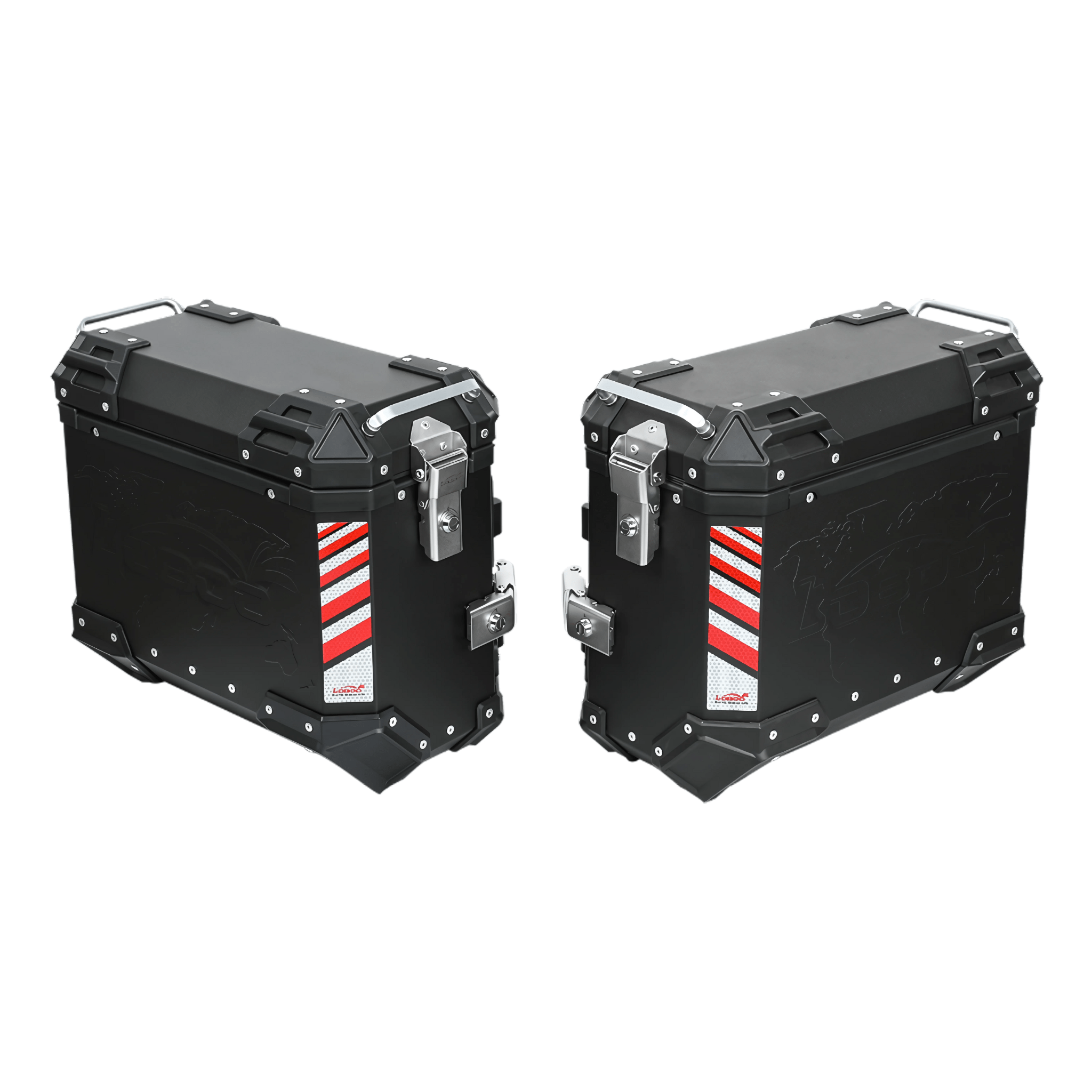 Valises en aluminium LOBOO PIKE TRACKER - Endurrad.com