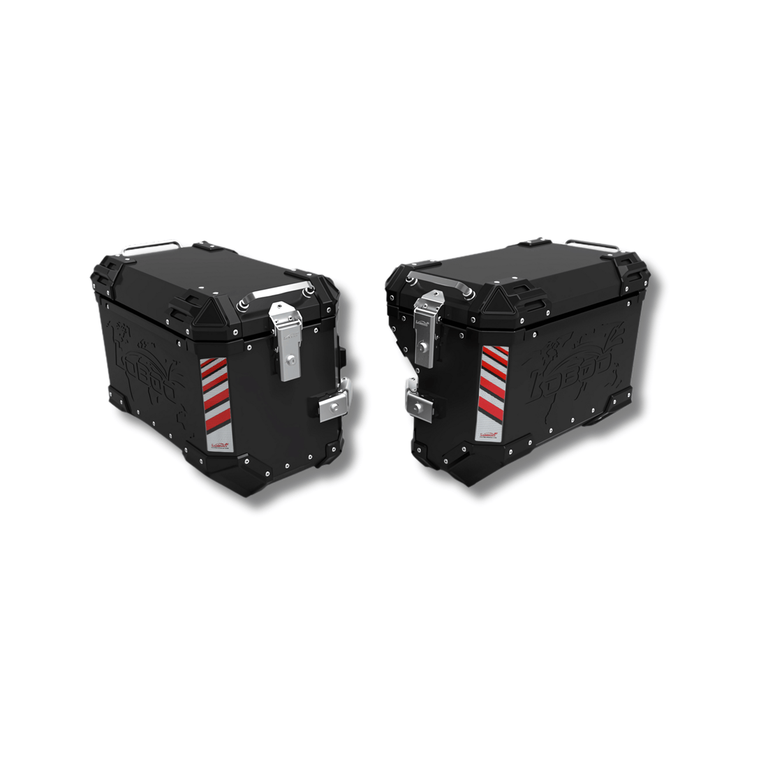 Valises en aluminium LOBOO PIKE TRACKER - Endurrad.com