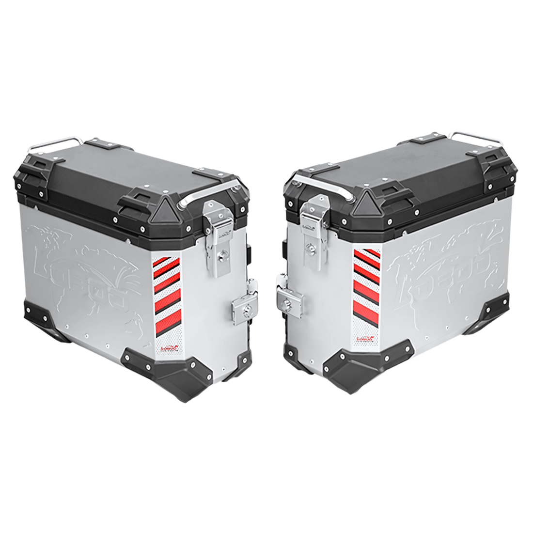 Valises en aluminium LOBOO PIKE TRACKER - Endurrad.com