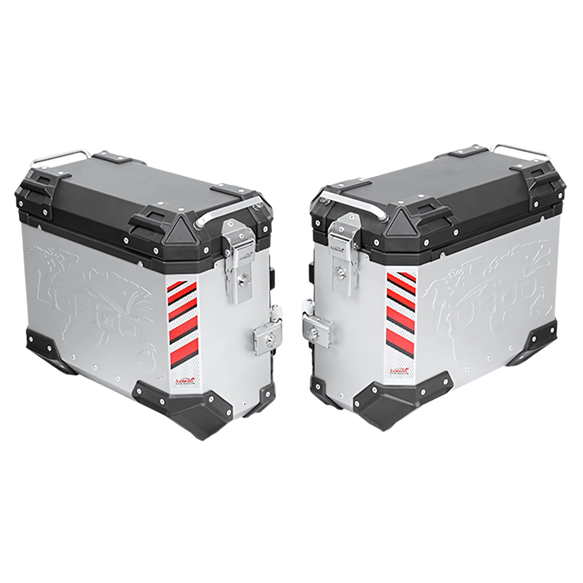 Valises en aluminium LOBOO PIKE TRACKER - Endurrad.com