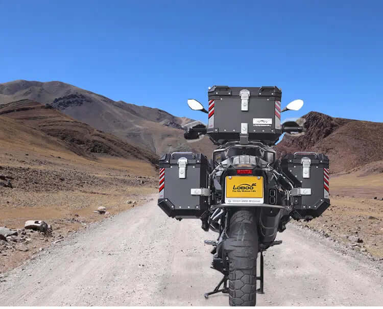 Valises en aluminium LOBOO PIKE TRACKER - Endurrad.com