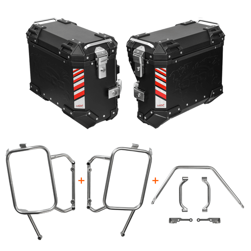 Valises latérales YAMAHA TENERE 700 - LOBOO PIKE TRACKER - Endurrad.com