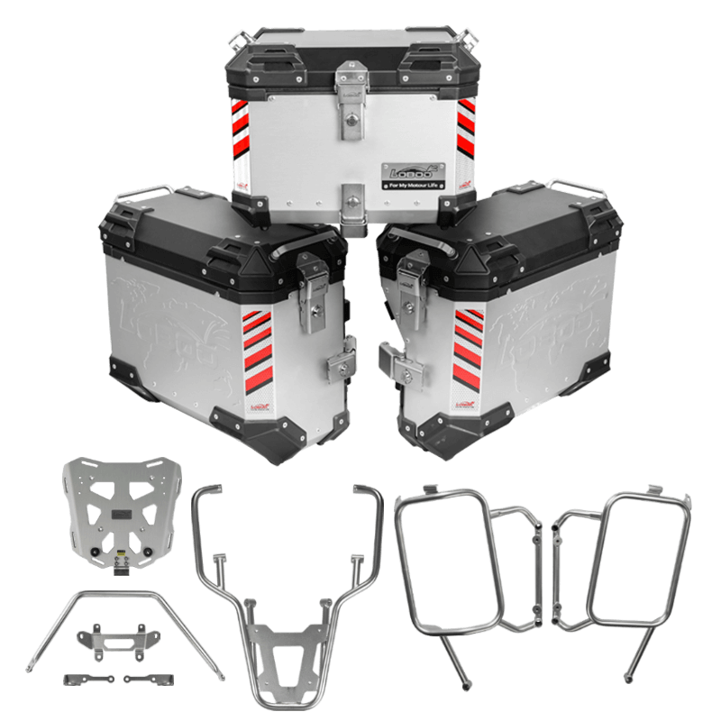 Valises latérales YAMAHA TENERE 700 - LOBOO PIKE TRACKER - Endurrad.com