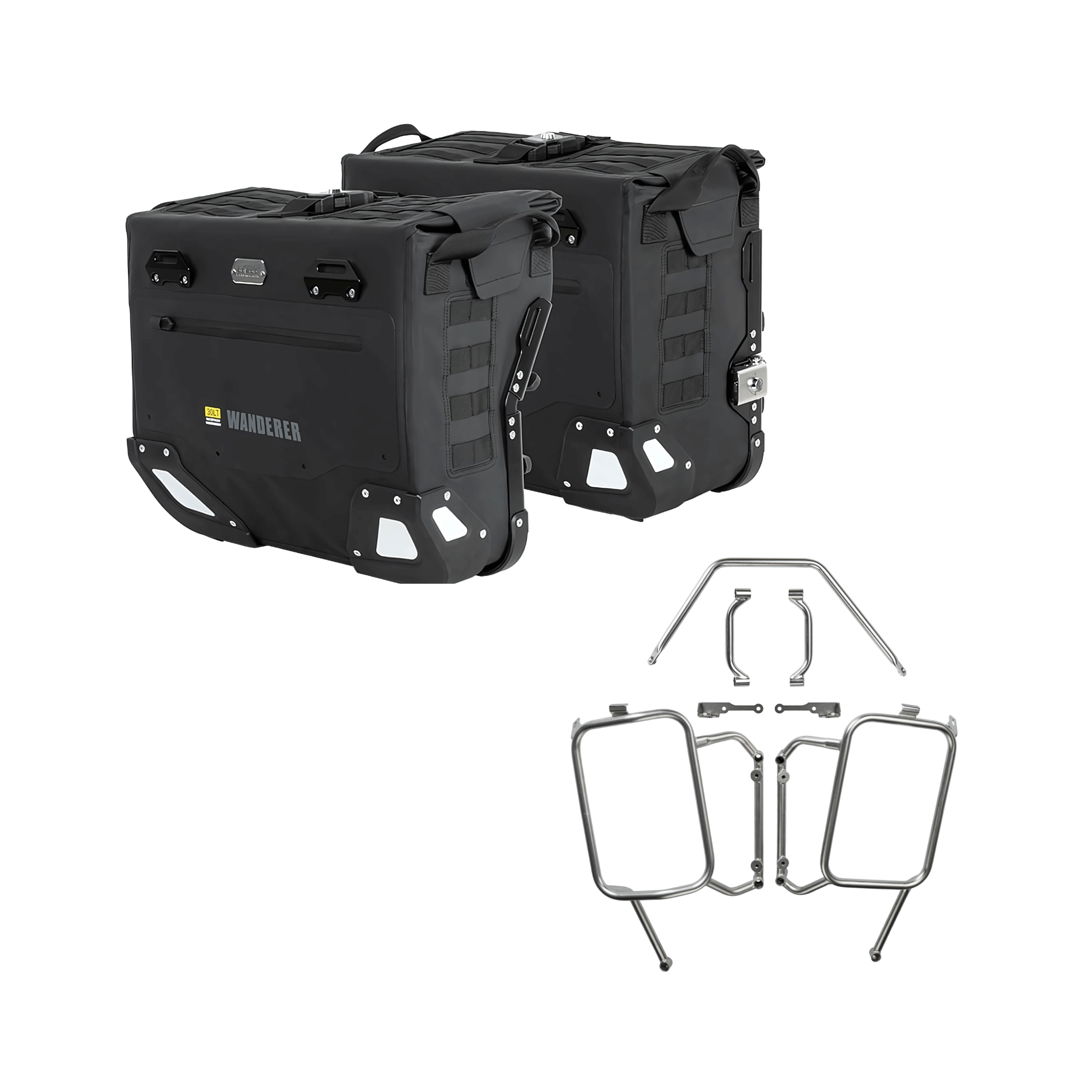 Valises latérales YAMAHA TENERE 700 - LOBOO PIKE TRACKER - Endurrad.com