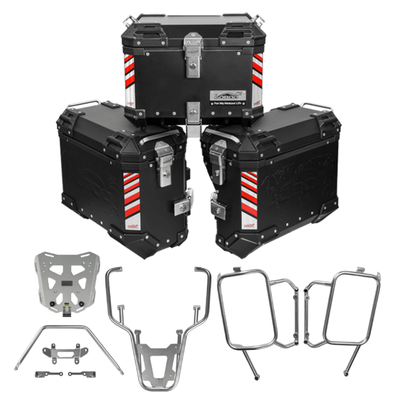 Valises latérales YAMAHA TENERE 700 - LOBOO PIKE TRACKER - Endurrad.com