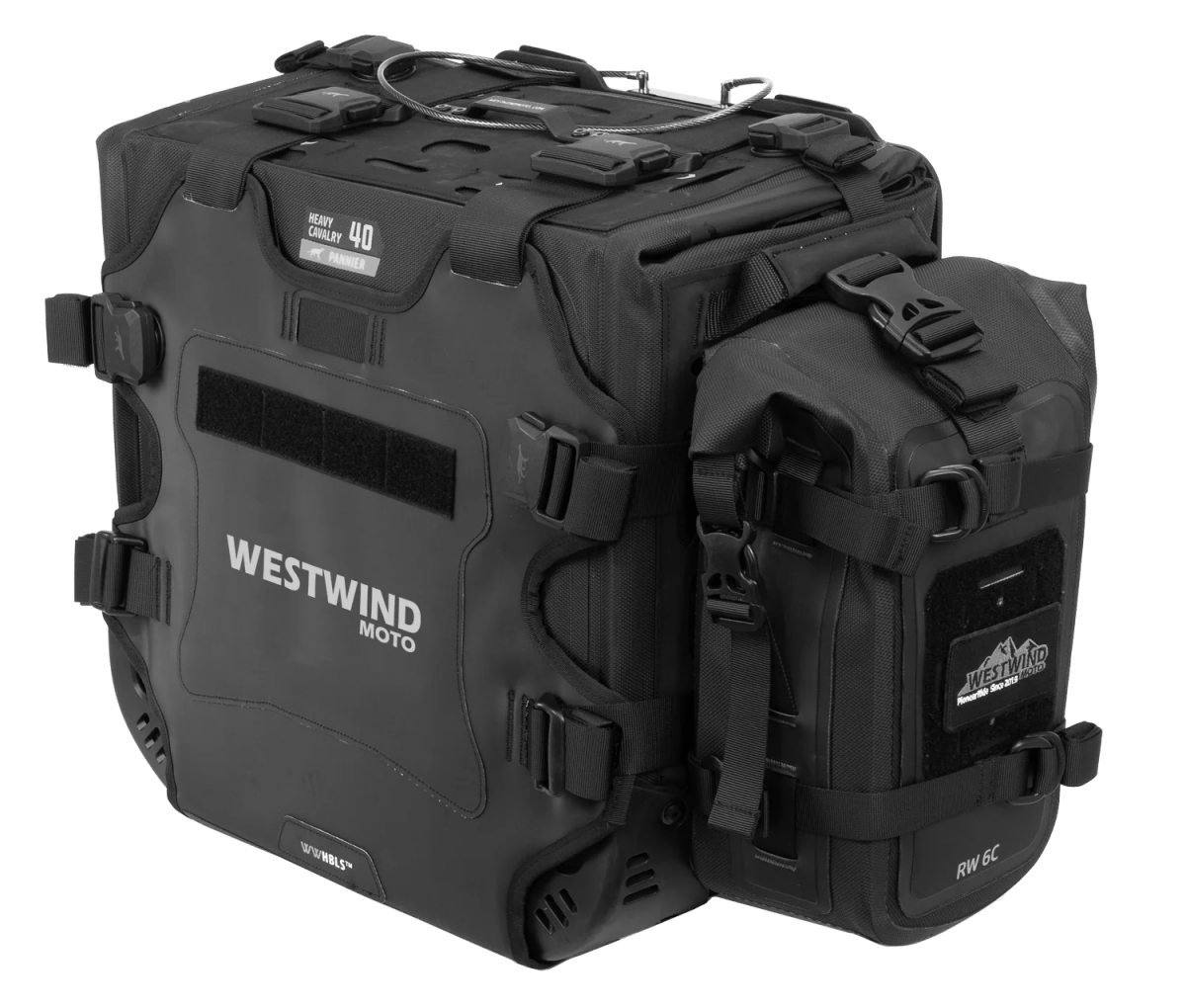 Valigie semi-rigide Heavy Cavalry 33/40 Westwind - Endurrad.com