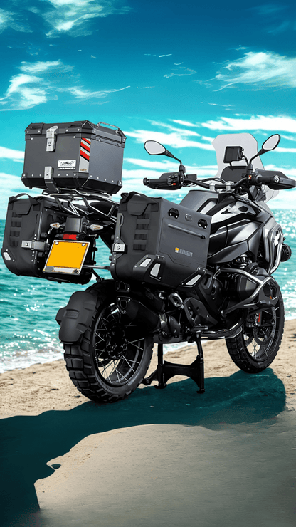 Valises semi-rigides Wanderer Loboo pour BMW R 1300 GS - Endurrad.com