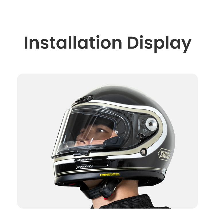 Voici à quoi cela ressemble une fois le casque monté
