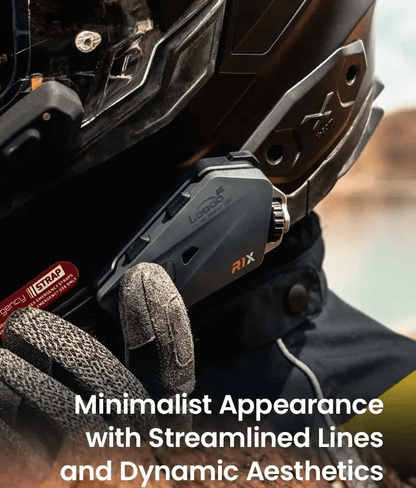 Casque moto mains libres LOBOO R1X – Bluetooth 5.3 - Endurrad.com