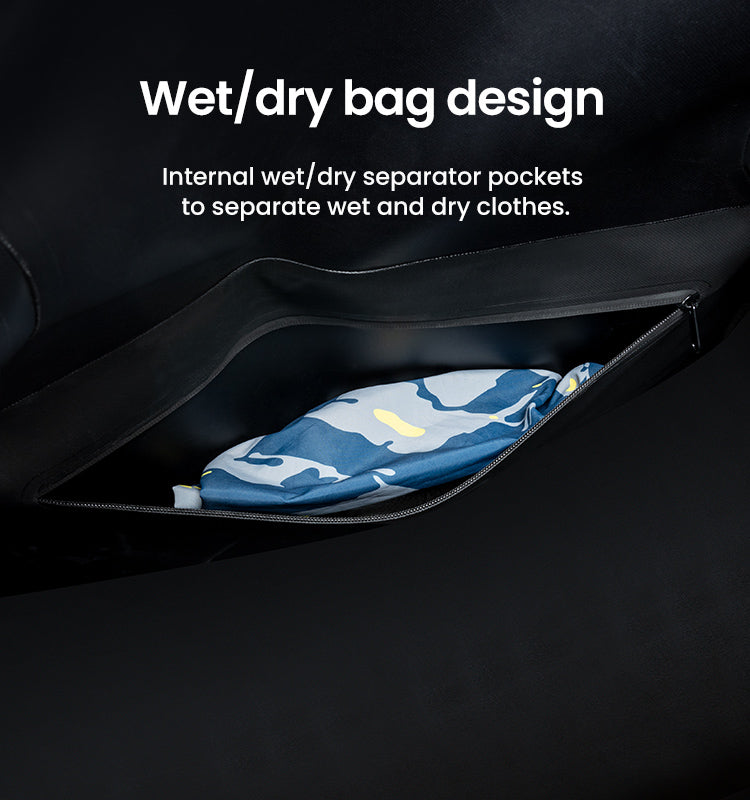 Où va l’imperméable mouillé ?